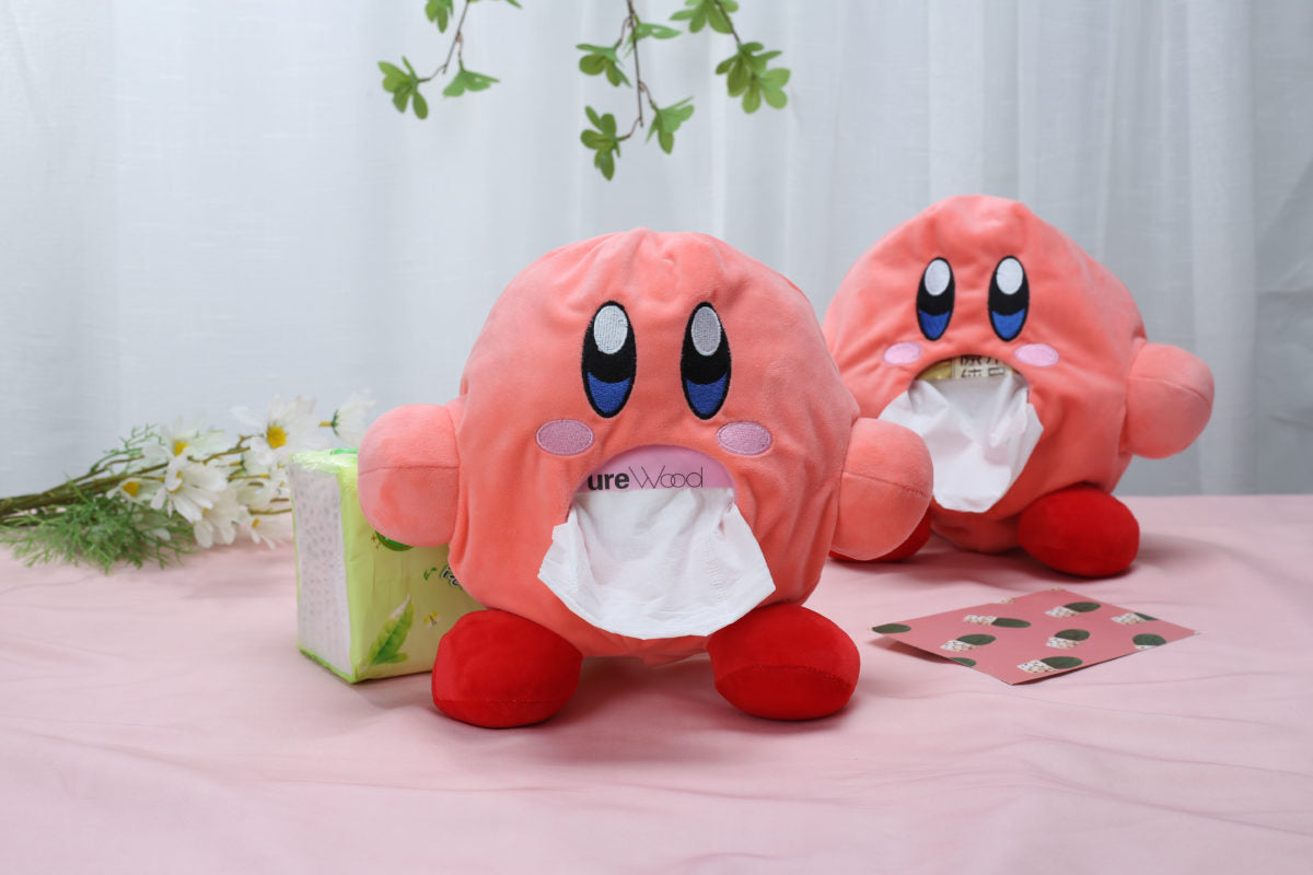 Kirby Tissue Holder: Soft, Durable, Cute