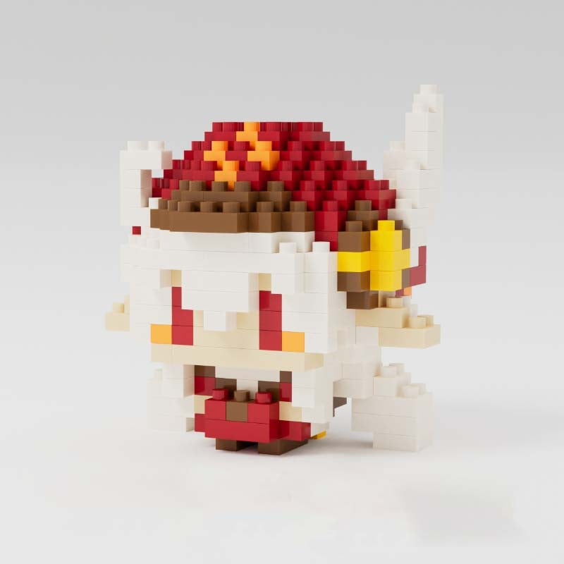 Klee Chibi Genshin Impact Figure DIY Building Blocks Genshin Impact Desk Decor (5)