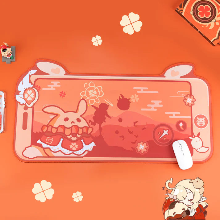 Klee Desk Mat Cute Genshin Impact Mouse Pad Jumpy Dumpty Genshin Klee Merch (2)