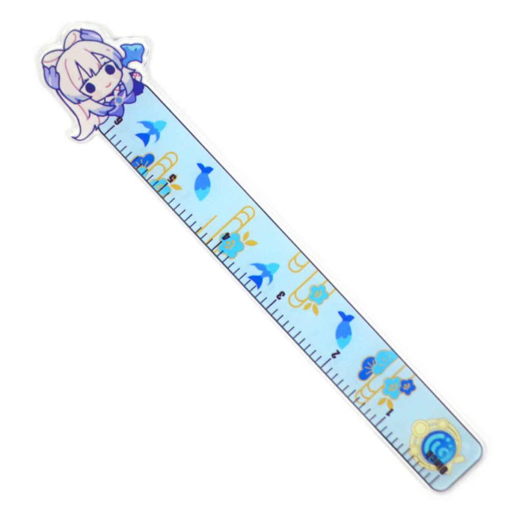 Kokomi Genshin Impact Rulers Acrylic Cute Genshin Stationery (11)