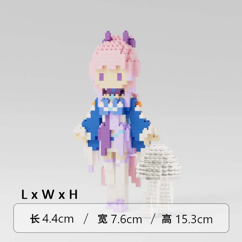 Kokomi Genshin Impact Toy Figure Mini Building Blocks Genshin Impact Merch (16)