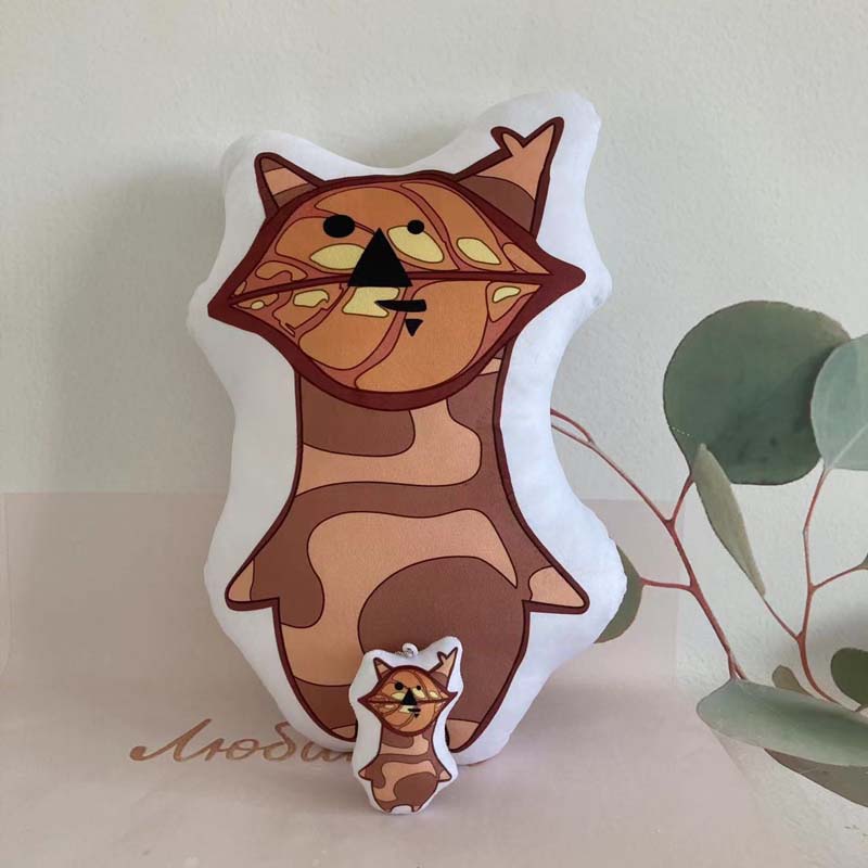 Korok Plush Cushions Zelda Plushies BOTW Korok Seeds TOTK Keychains (2)