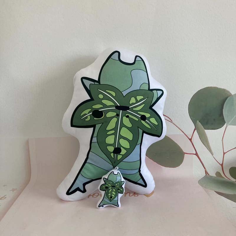 Korok Plush Cushions Zelda Plushies BOTW Korok Seeds TOTK Keychains (3)
