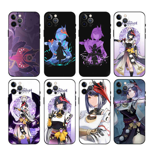 Kujou Sara Phone Case with Camera Protection