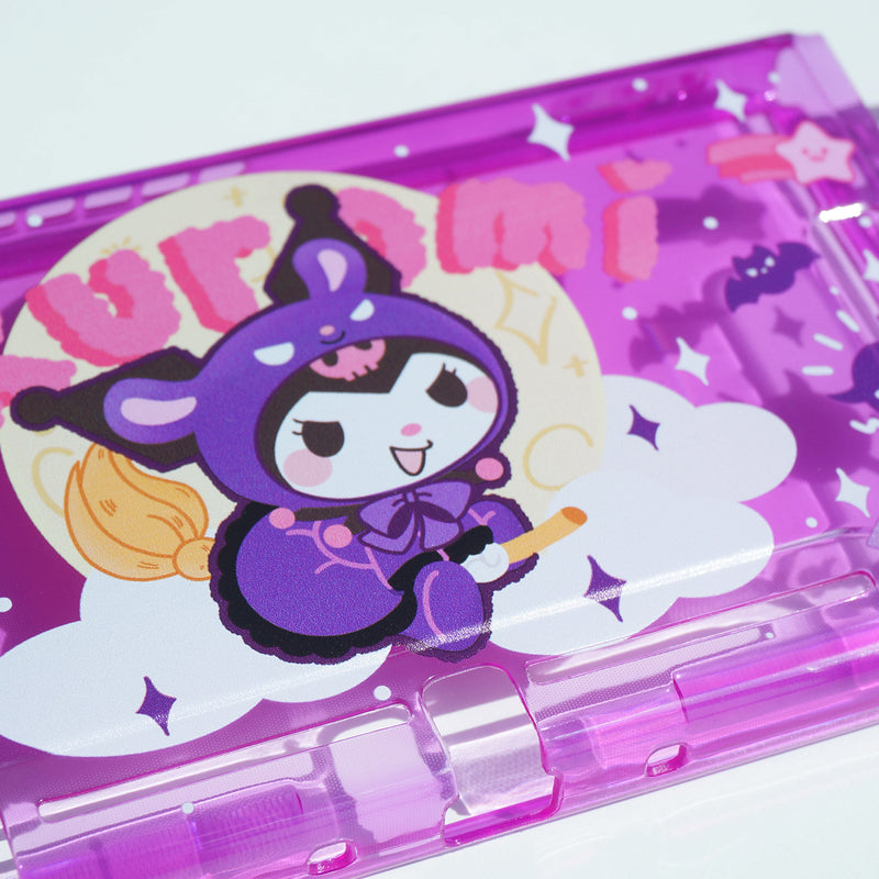 Kawaii Florescent Purple Switch Case Cover