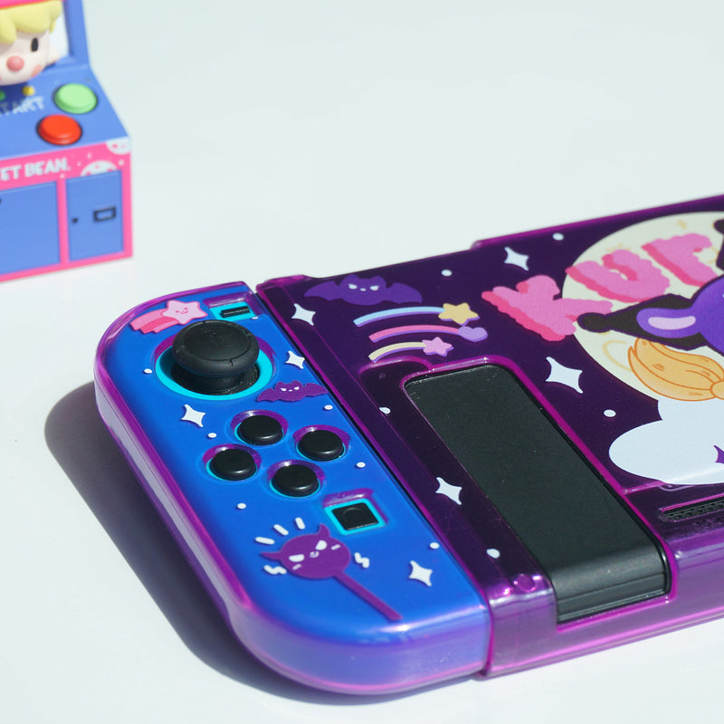 Kawaii Florescent Purple Switch Case Cover
