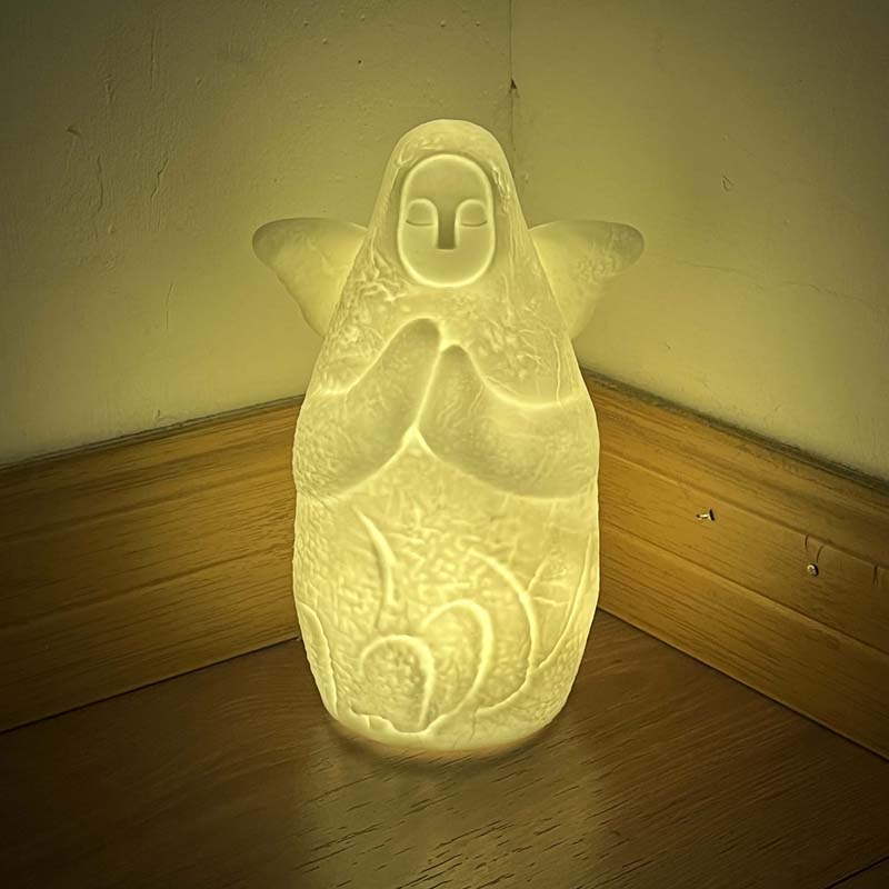 Zelda-inspired Hylia & Horned LED lamps