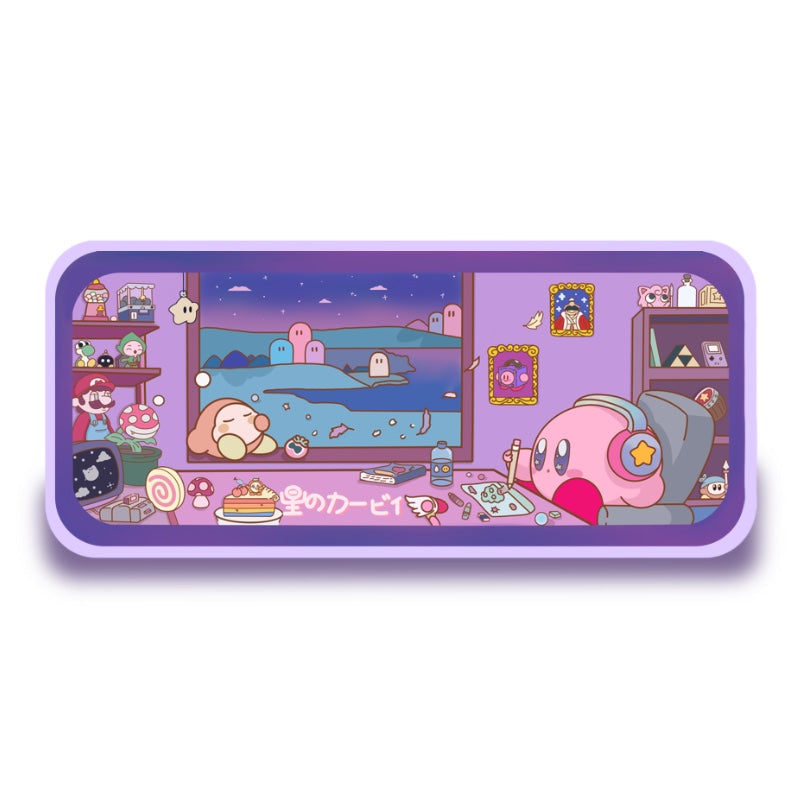 Large Kirby Mouse Pad Kirby Gaming Mouse Mat Keyboard Mat Kirby Desk Accessories (6)