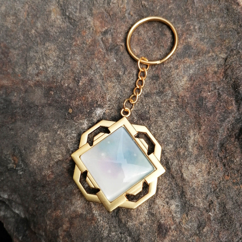 Liyue Vision Key Chain Genshin Impact Gift for Teyvat Travelers (9)