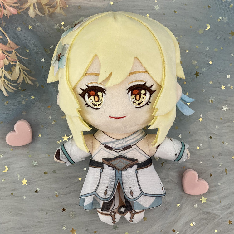 Lumine Genshin Impact Plush Dolls Genshin Plushie Toys Genshin Decor (108)
