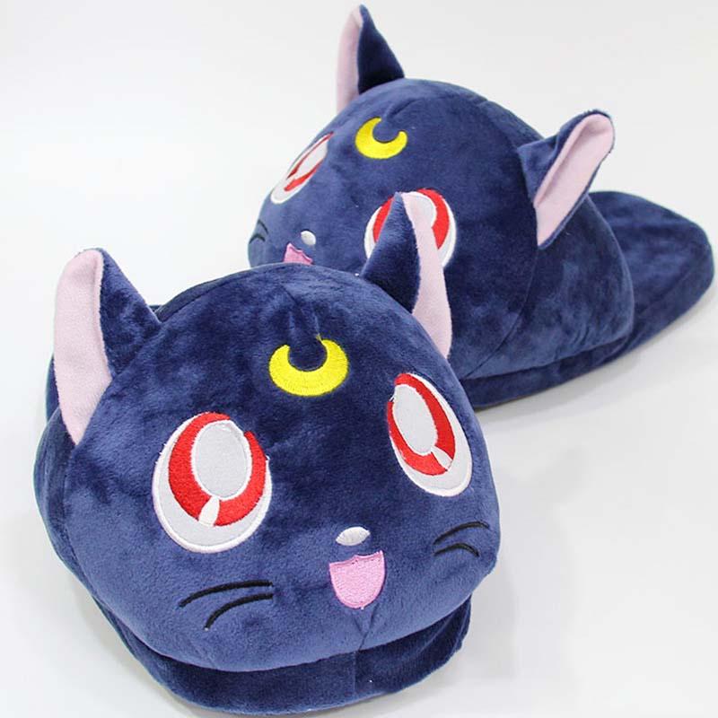 Cute Luna Cat Slippers - Product Title
