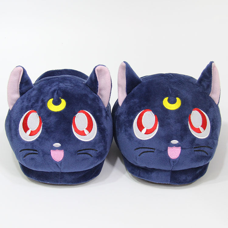 Cute Luna Cat Slippers - Product Title