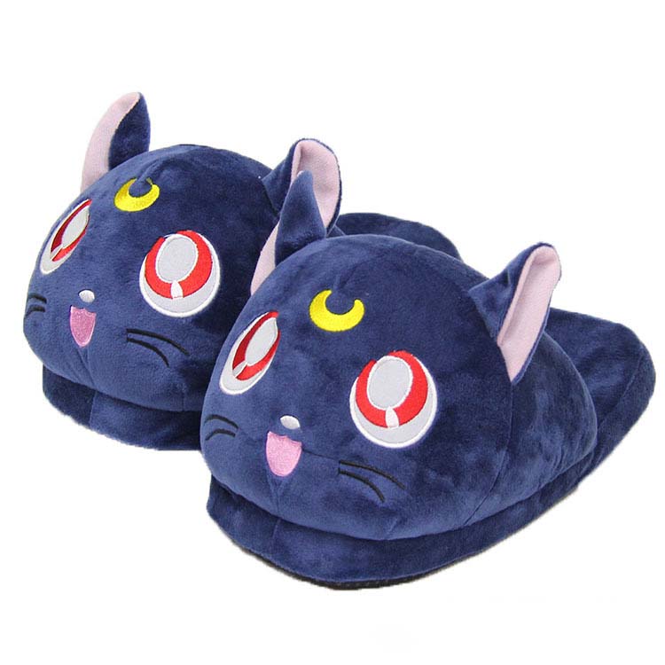 Cute Luna Cat Slippers - Product Title