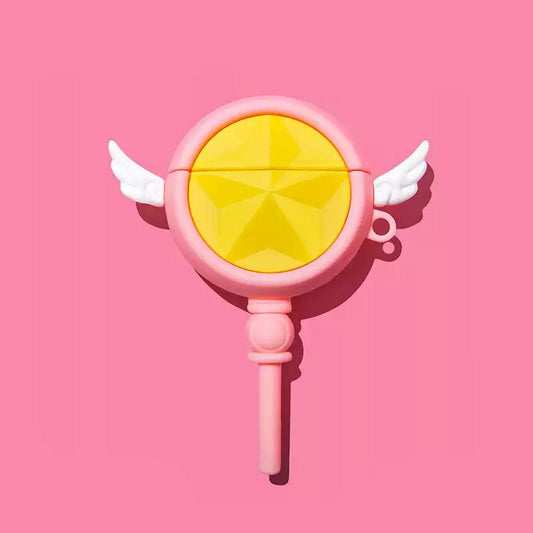 Magic Wand AirPods Cases Anime Star Kawaii AirPods Pro 2 Cover (5)