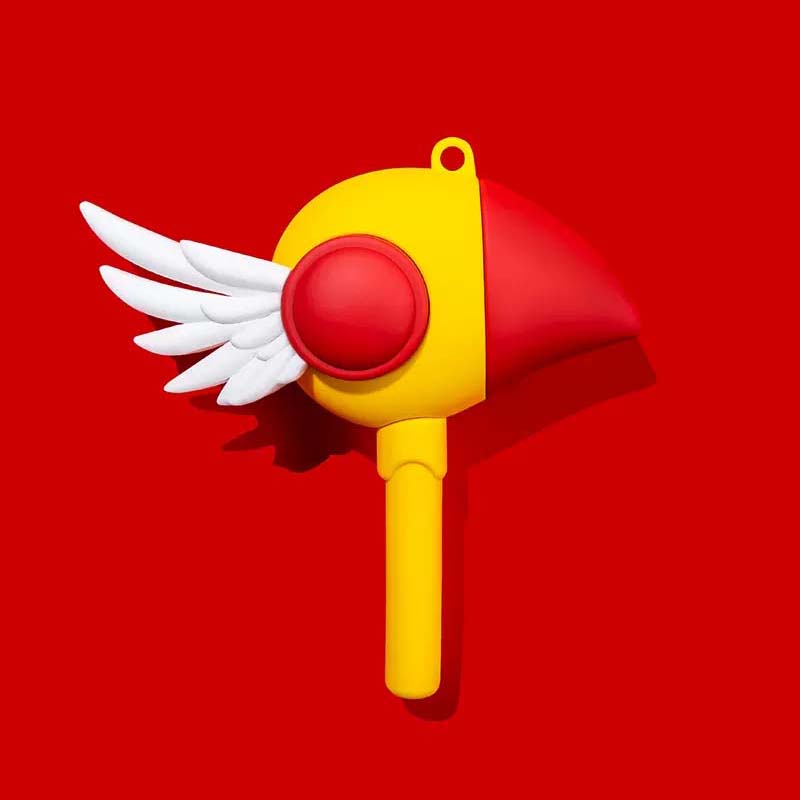 Magic Wand AirPods Cases Anime Star Kawaii AirPods Pro 2 Cover (6)