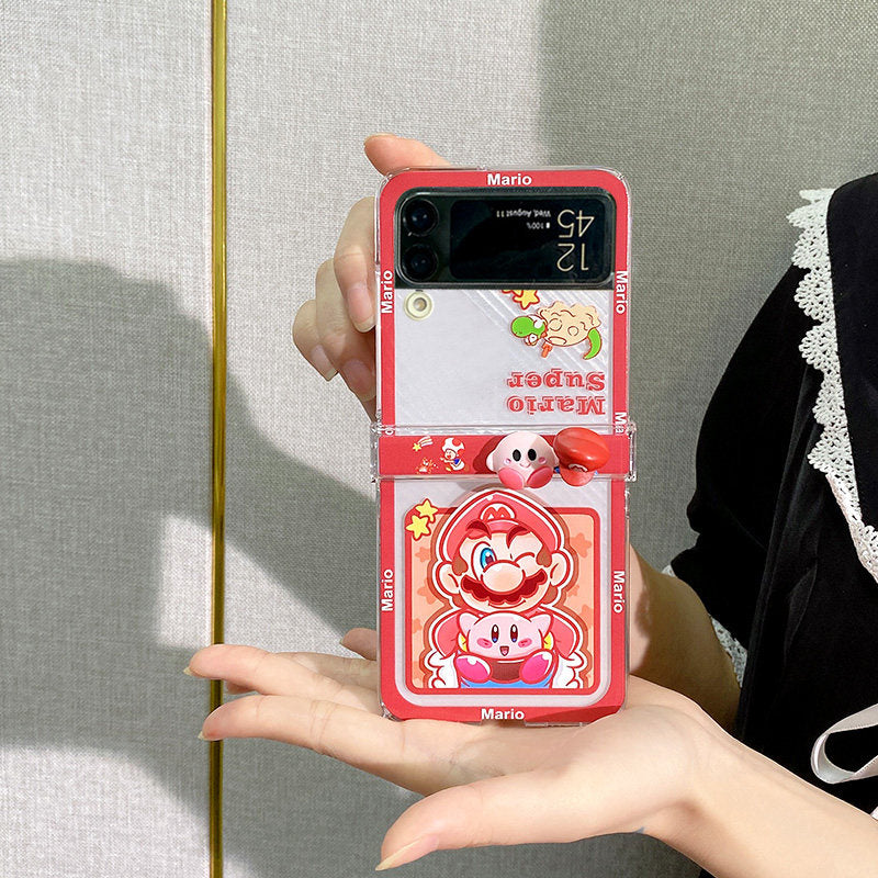 Mario Galaxy Flip 4 Phone Case Samsung Flip 3 Phone Cases (5)
