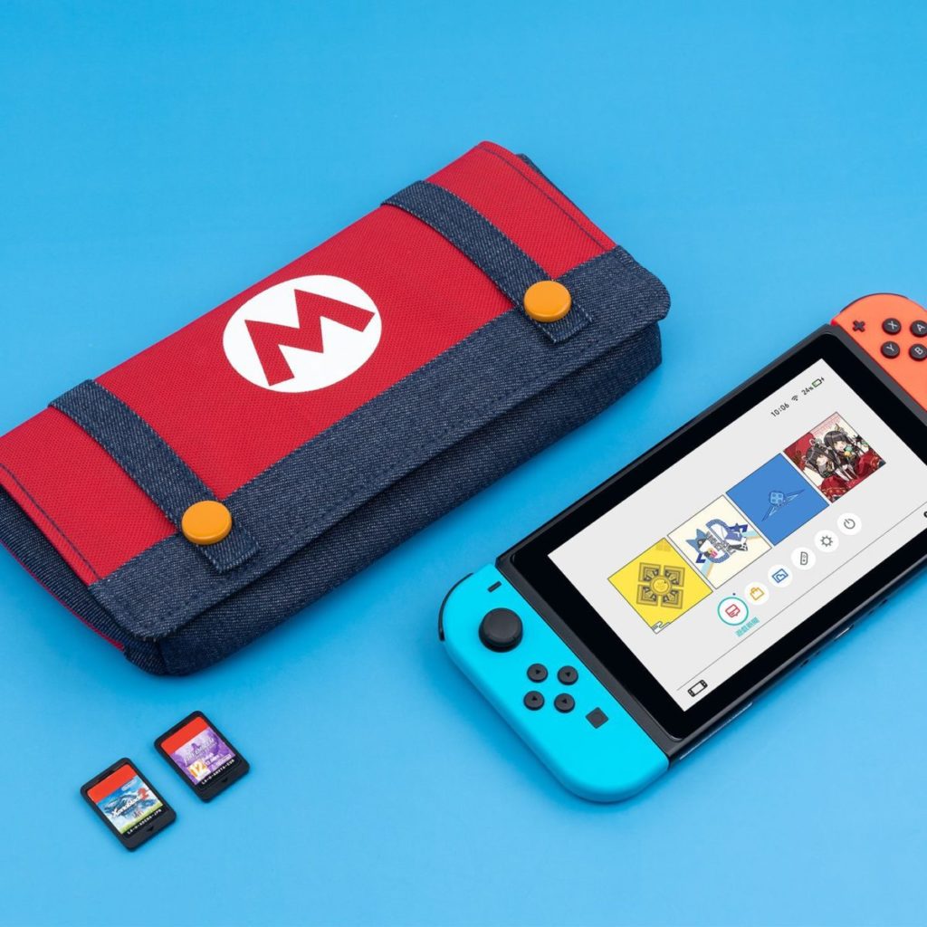 Mario Switch Storage Pouch for Nintendo Switch