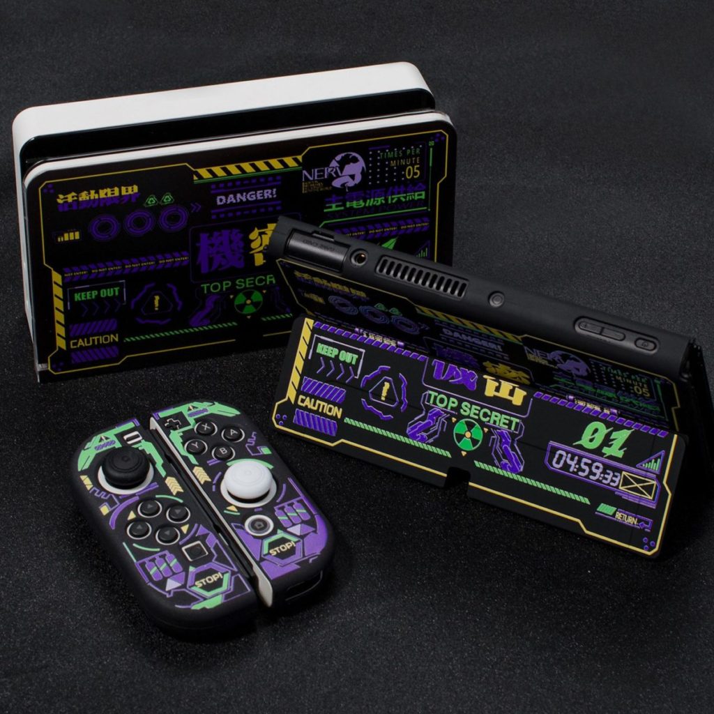 Mecha Switch OLED Case: Cyberpunk Protection and Style