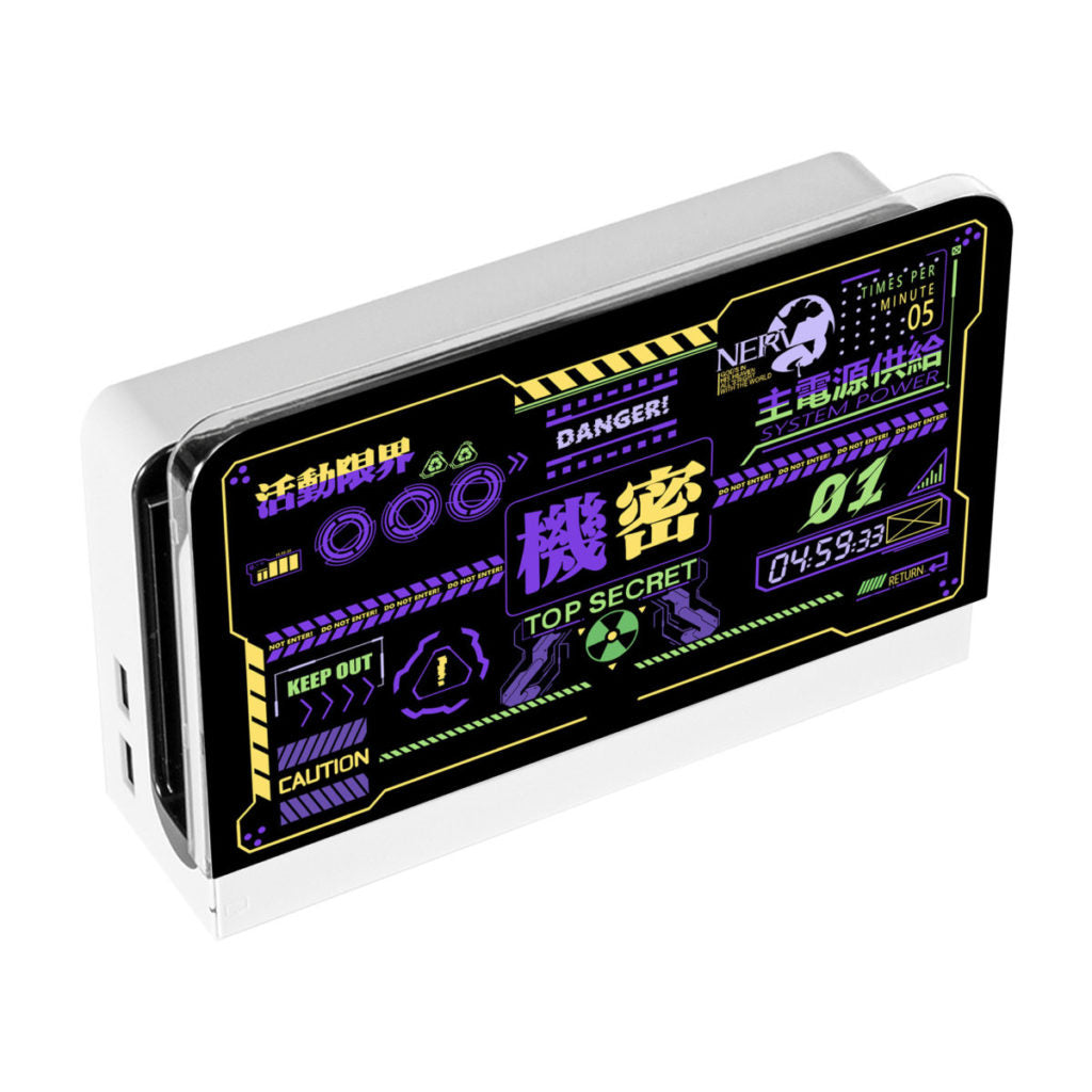 Mecha Switch OLED Case Cyberpunk Switch Case Sci-Fi Accessories (9)