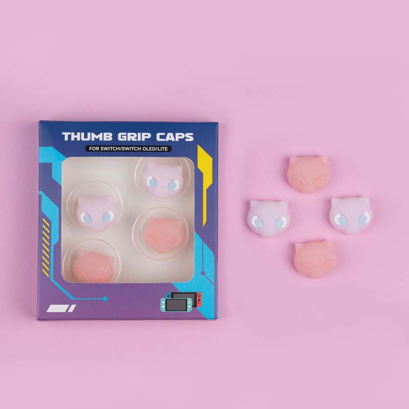 Anime-themed Switch joystick caps for gamers