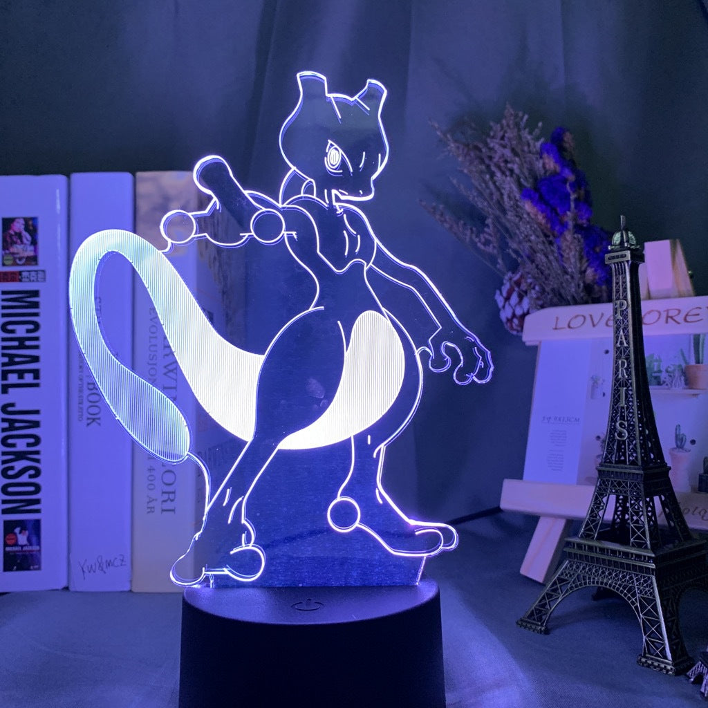 Mewtwo Legendary Pokemon LED Light Cool Pokemon Gifts