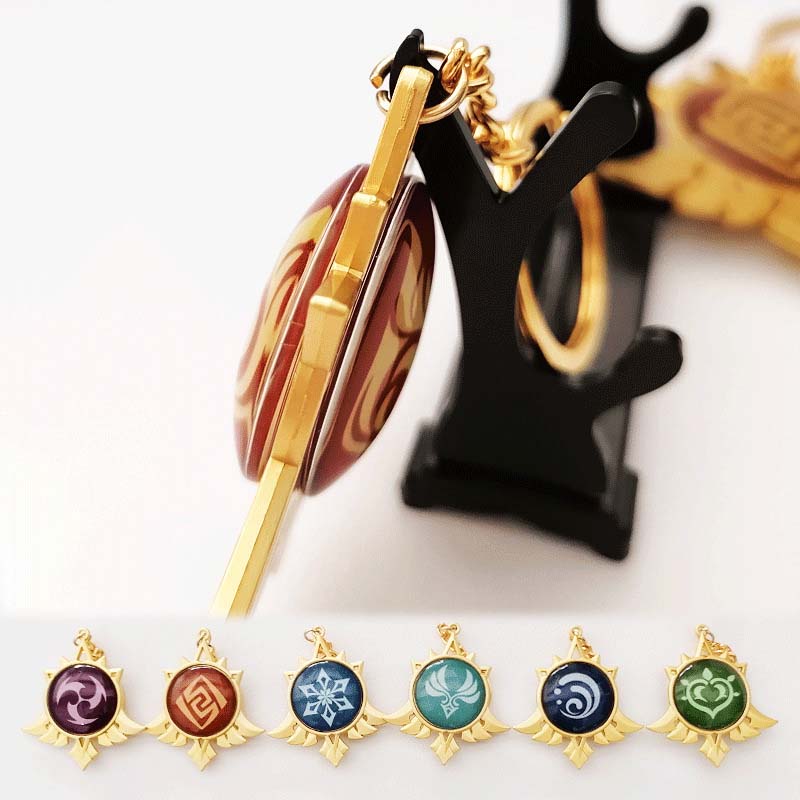 Genshin Impact Mondstadt Vision Keychain