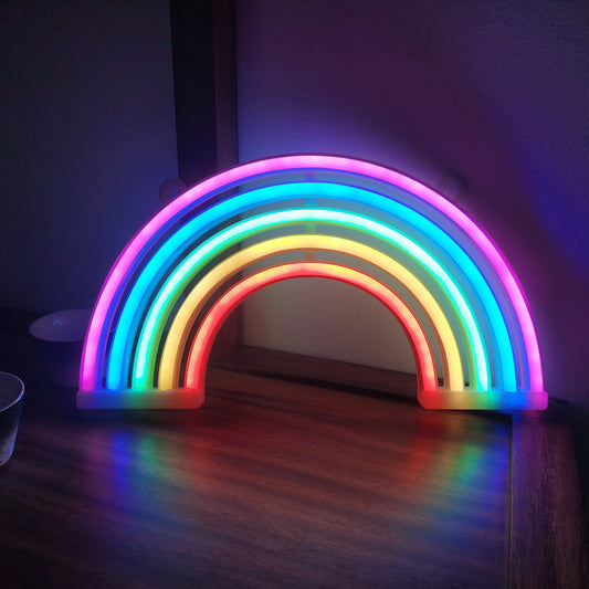 Neon Rainbow LED Night Light
