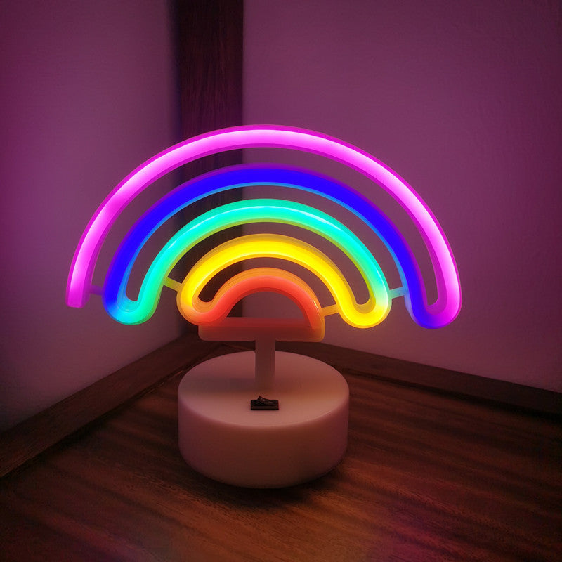 Neon Rainbow LED Night Light