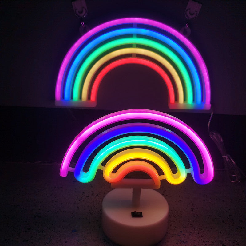 Neon Rainbow LED Night Light