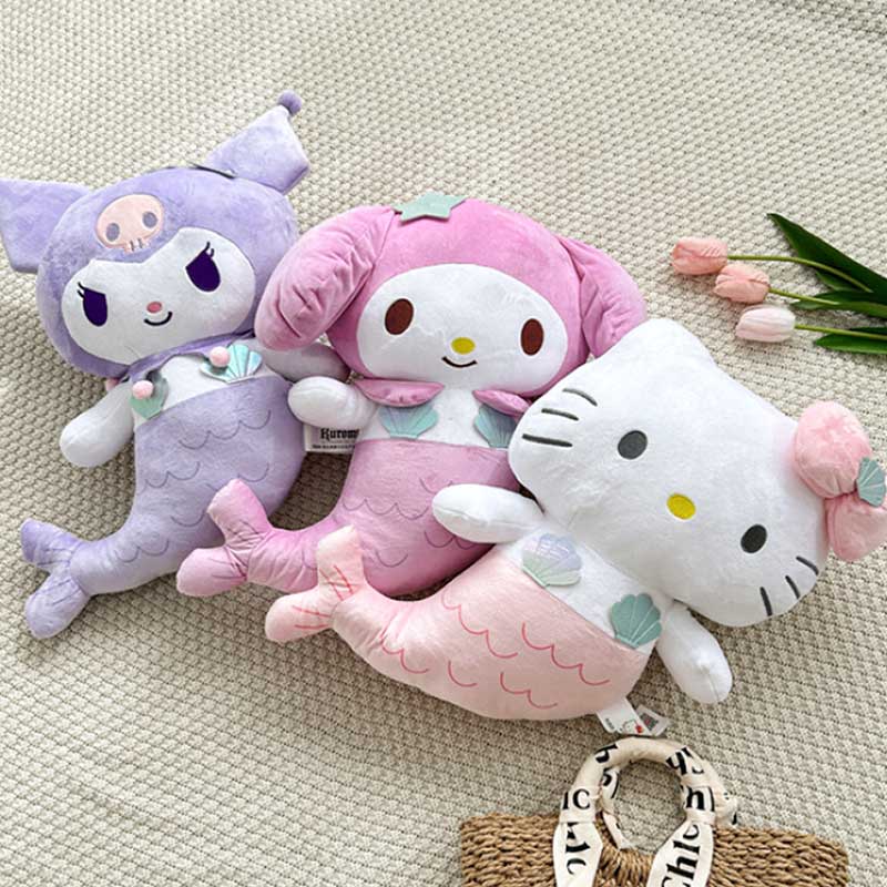 19in Plush Toys with Mermaid Designs