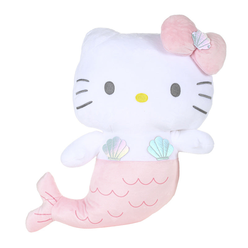 Official 19in Sanrio Plush Toys Kuromi Mermaid Plushie Hello Kitty Melody Stuffed Animals (10)