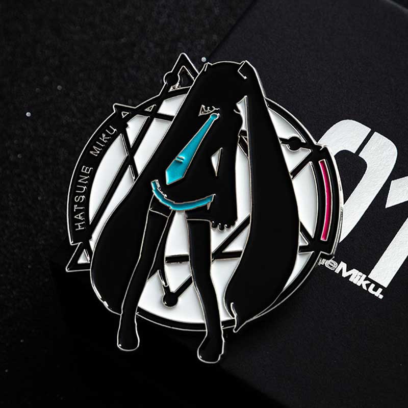 Official Licensed Miku Badges with Gift Box