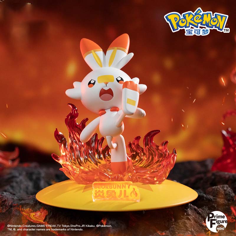 Official Pokemon PVC Desktop Decor Figures
