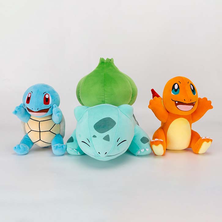 Official Starters Plushies: Classic Nostalgia Collection