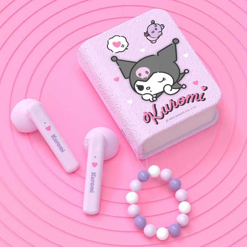Official Sanrio Wireless Earphones Cute Kuromi Cinnamoroll Pochacco Headphones Bluetooth 5.0 (9)