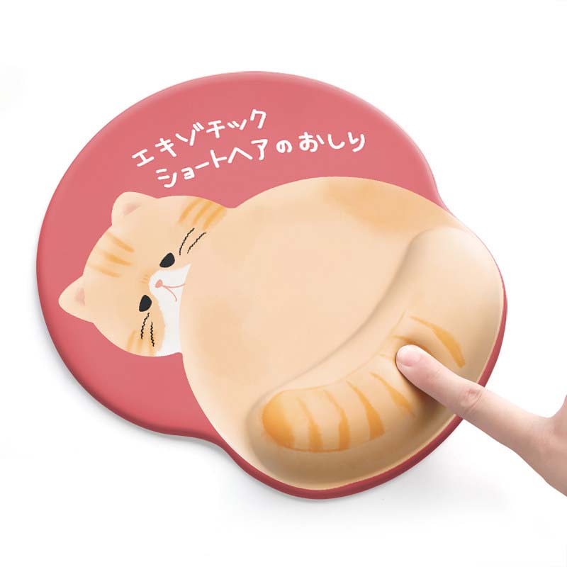 Kawaii Animal Mouse Pad with Wrist Rest