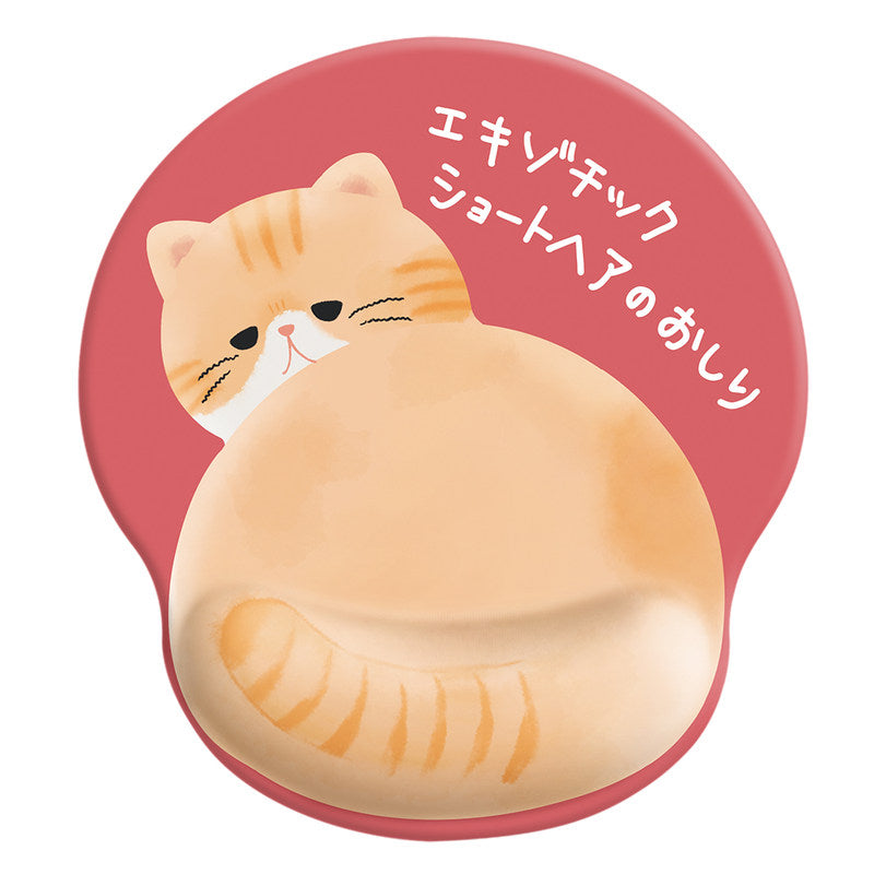 Kawaii Animal Mouse Pad with Wrist Rest