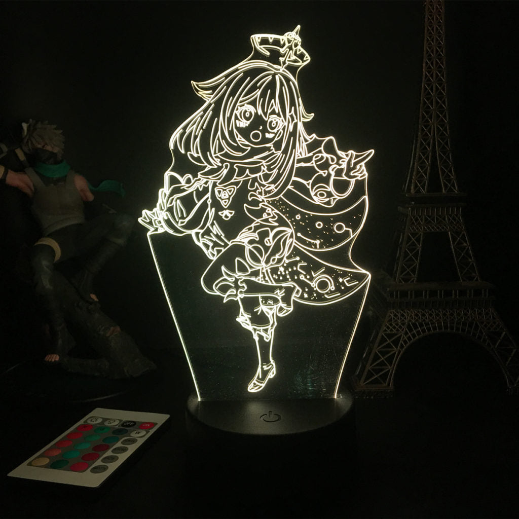 Paimon Gesnhin Impact LED Light Genshin Desktop Lamp Cool Genshin Gifts (4)