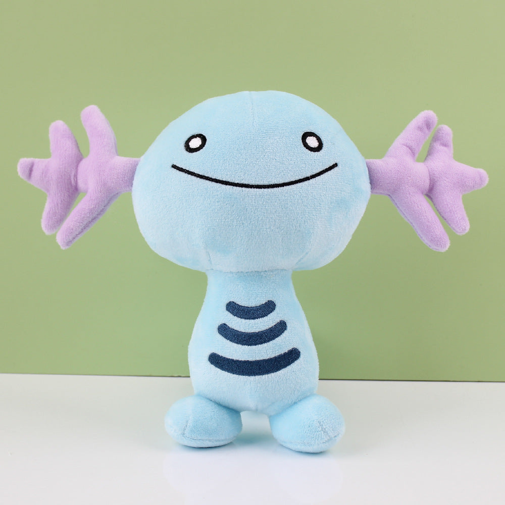 Paldean Wooper Plush Toy 9 inches Pokemon Stuffed Animal Wooper Plushie (8)