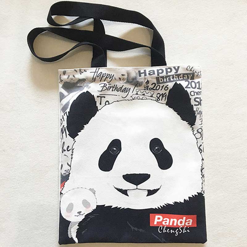 Panda Tote Bag Cute Panda Gift Panda Art Panda Lover Gifts Cute Animal Accessories (11)