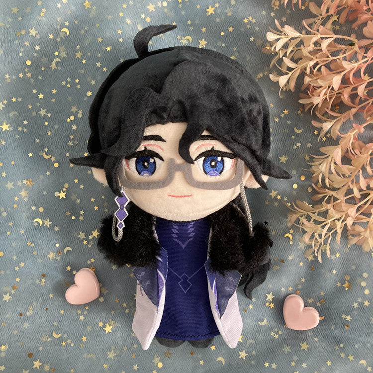 Pantalone Regrator Fatui Harbingers Plush Genshin Impact Dolls Snezhnaya Genshin Game Room Decor (5)