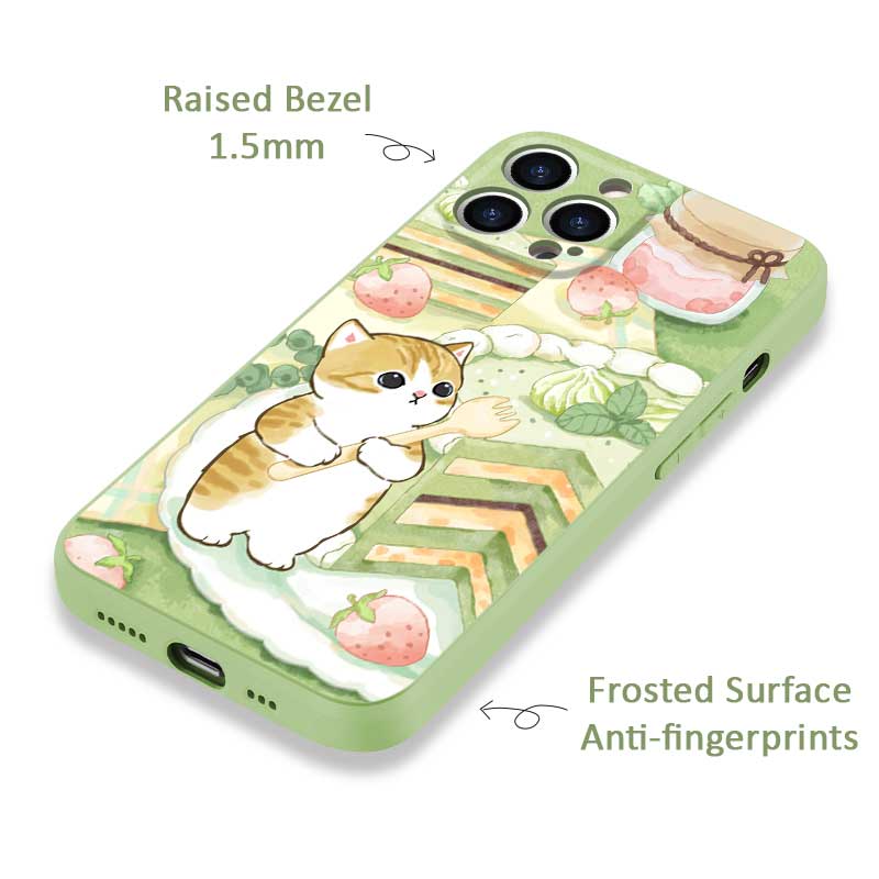 Pastel Cat iPhone Cases with Protection