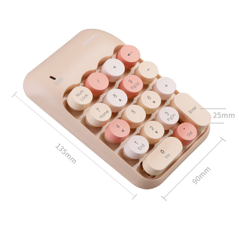 Cute Wireless Numeric Keypad with Nano Receiver