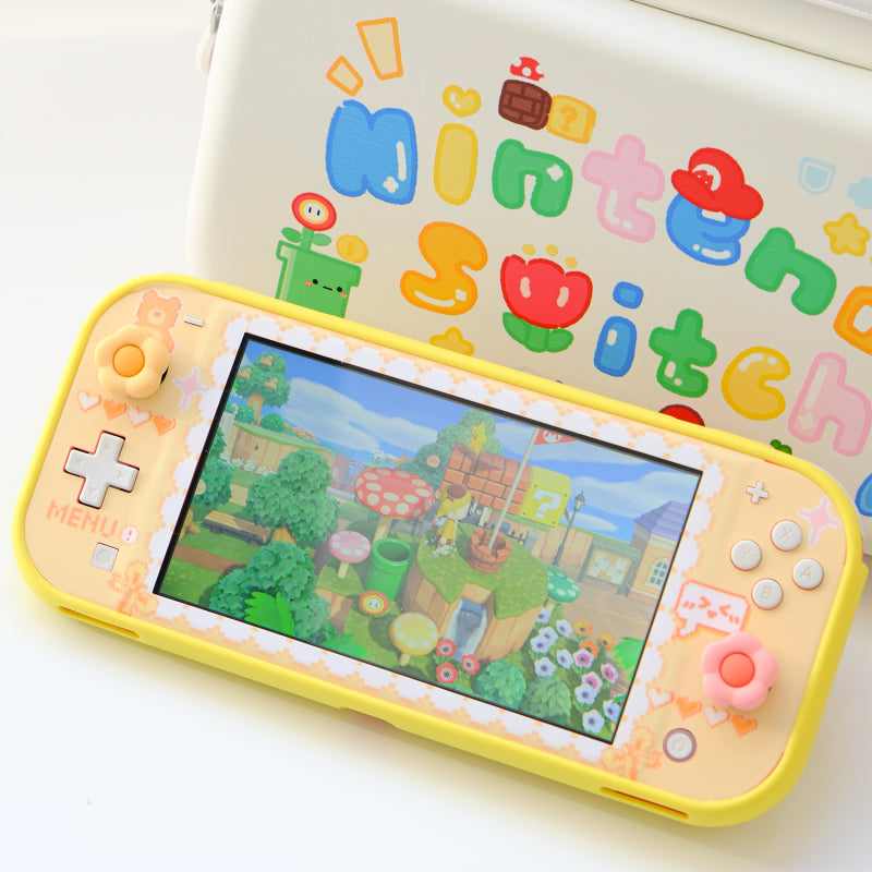 Kawaii Bunny and Bear Switch Lite Case