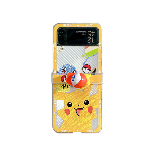 Pikachu Samsung Flip 3 Phone Case Pokemon Galaxy Flip 4 Cases (6)