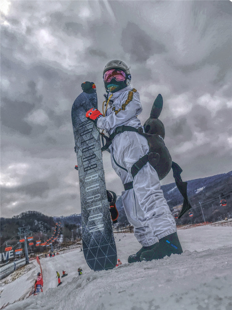 Cute Snowboard Protective Gear with Waterproof Upgrade