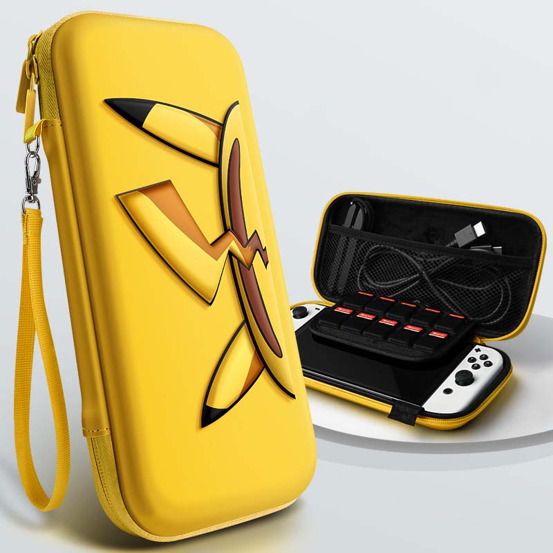Pikachu Switch Travel Case Pokemon Switch OLED Carrying Case (5)