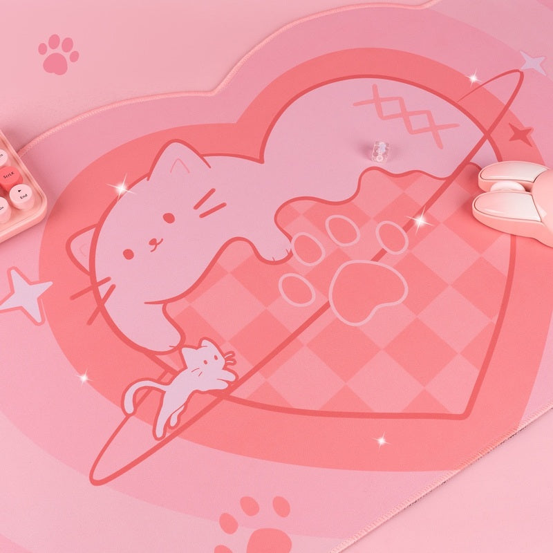 Cat Gaming Mouse Pad with Design