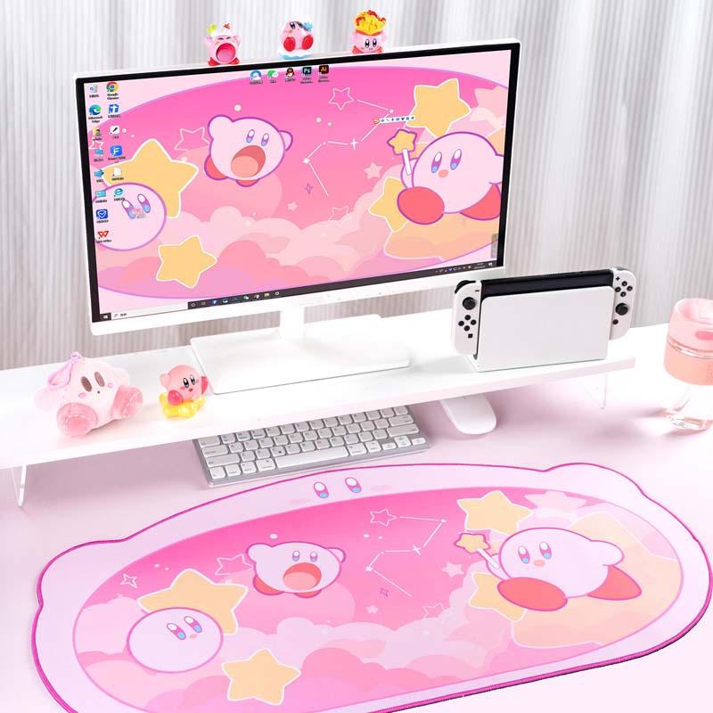Kirby Gaming Mouse Mat - Kawaii Design