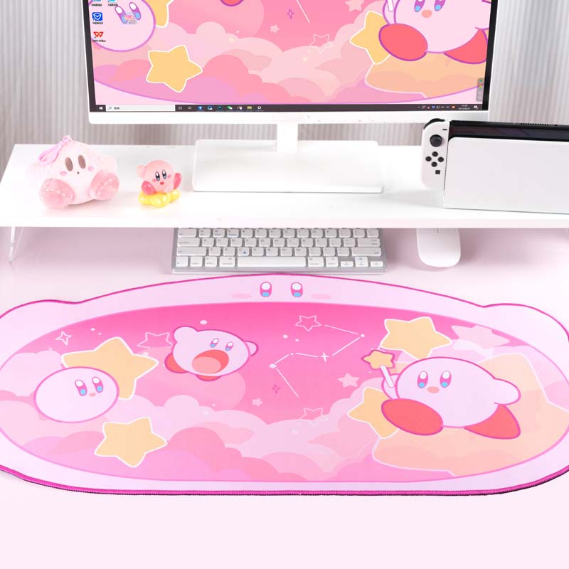 Kirby Gaming Mouse Mat - Kawaii Design